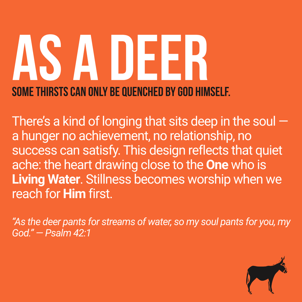 As A Deer - Unisex Midweight Hoodie