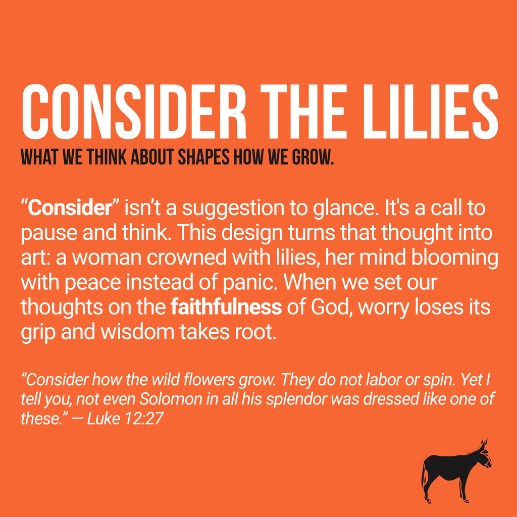 Consider the Lilies - Unisex Long Sleeve Tee