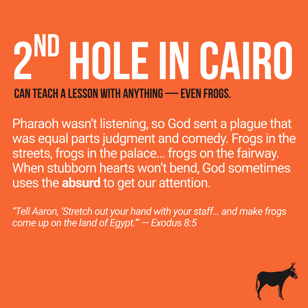 2nd Hole in Cairo - Unisex Lightweight Tee