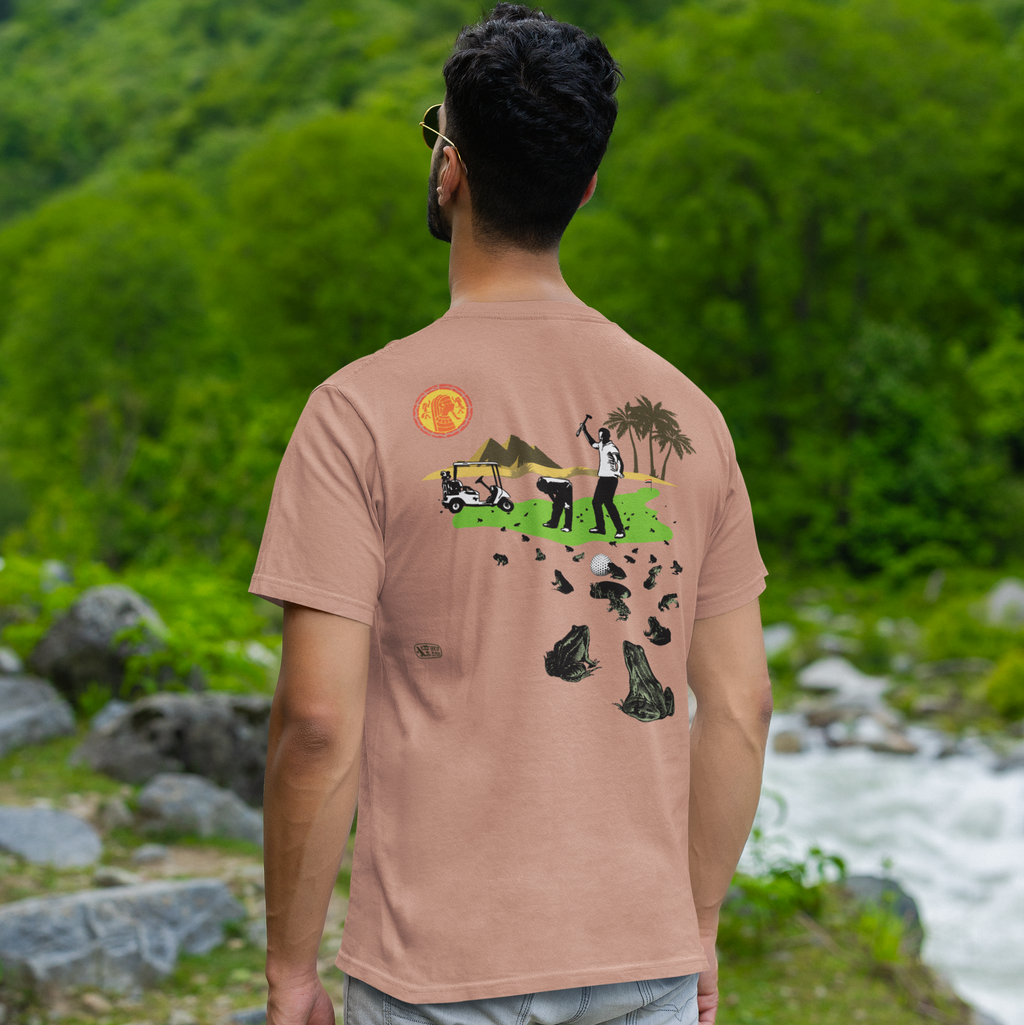 2nd Hole in Cairo - Unisex Midweight Tee