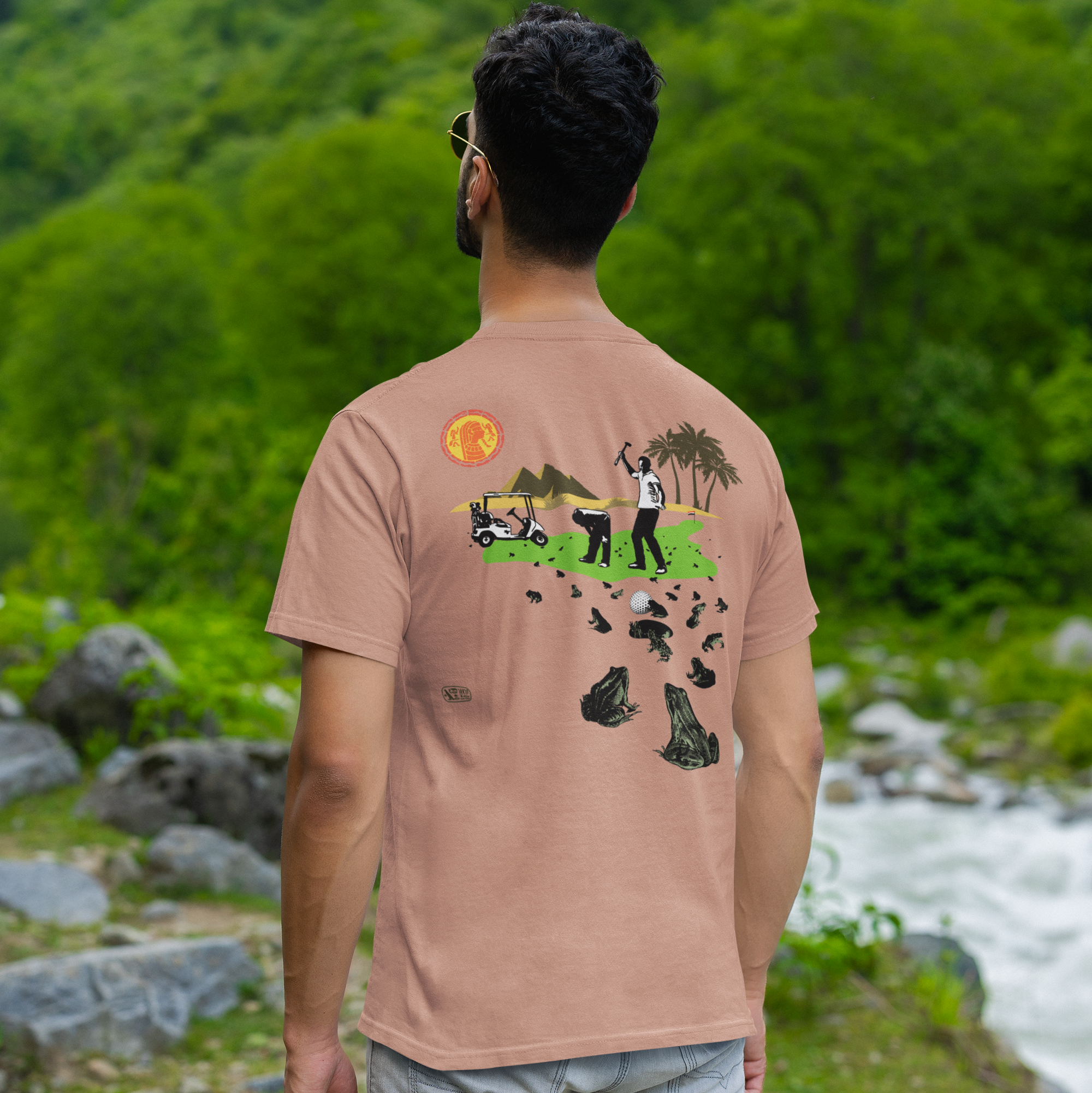 2nd Hole in Cairo - Unisex Midweight Tee