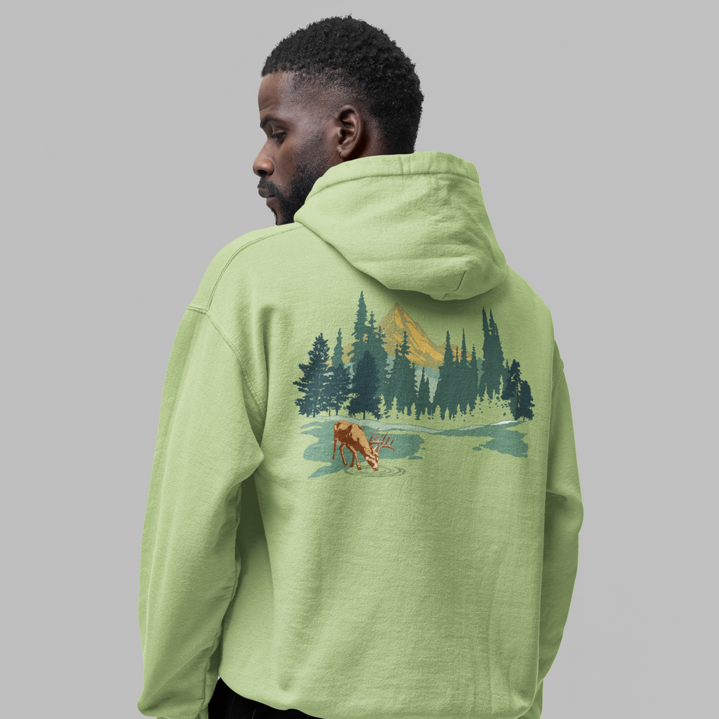 As A Deer - Unisex Midweight Hoodie