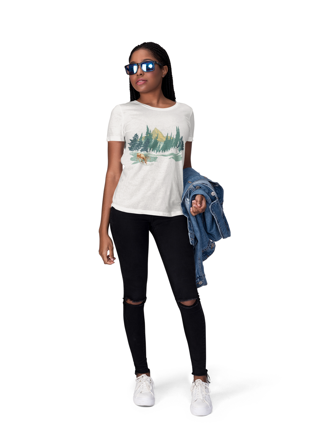 As a Deer - Unisex Lightweight Tee