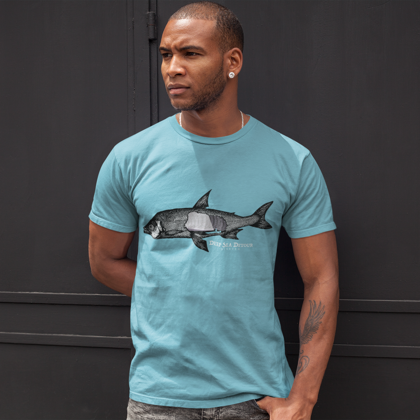 Deep Sea Detour - Unisex Lightweight Tee