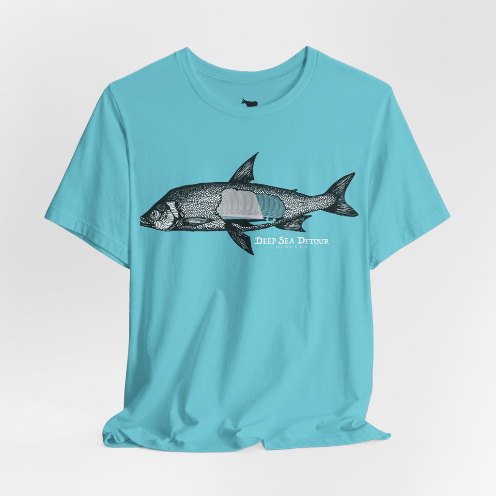 Deep Sea Detour - Unisex Lightweight Tee