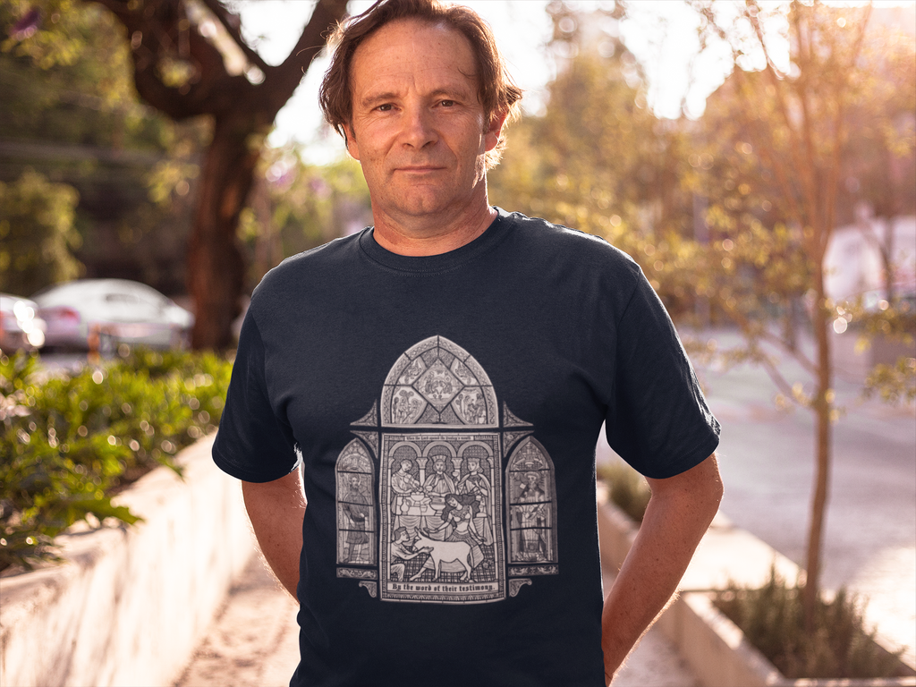 Stained Glass - Unisex Midweight Tee